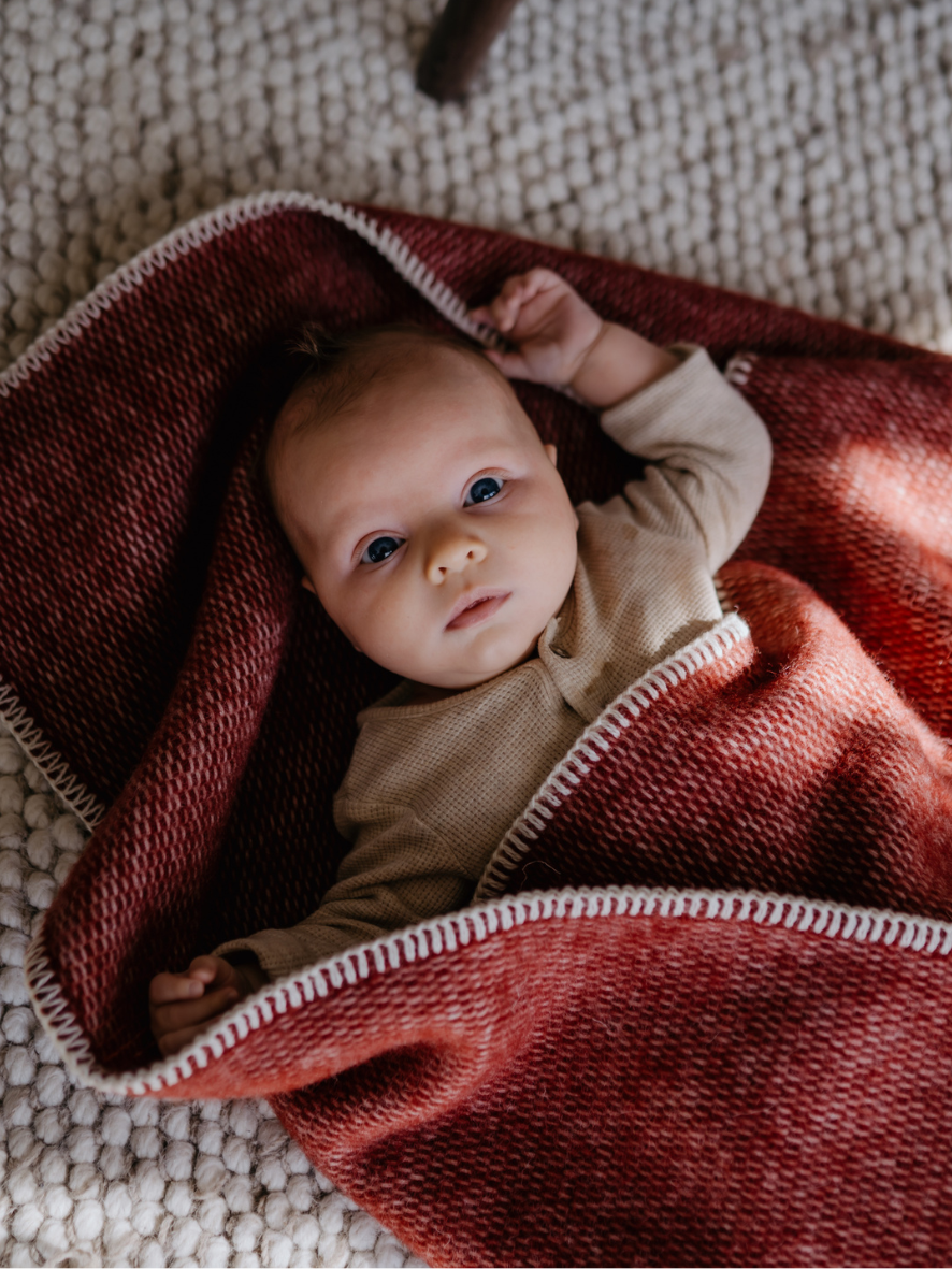 Babydecke Wolle