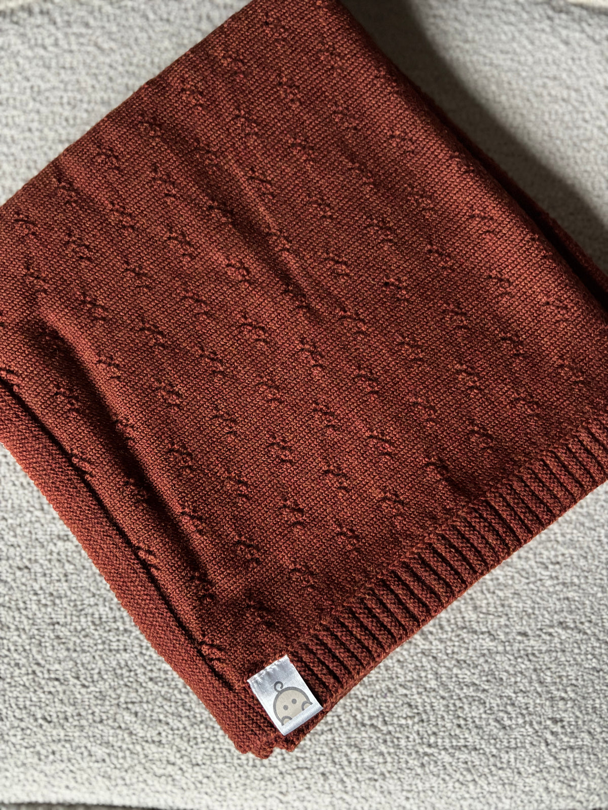 Terra - Merino wollen wieg- en omslagdeken 80x100 cm - Pure Baby Love