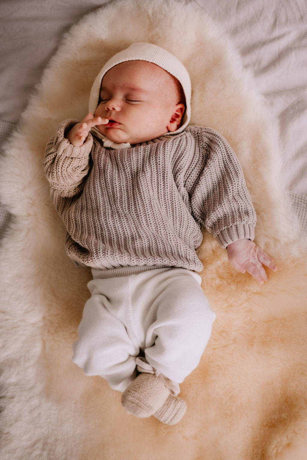 Schapenvacht medicinaal gelooid voor baby en kind - M