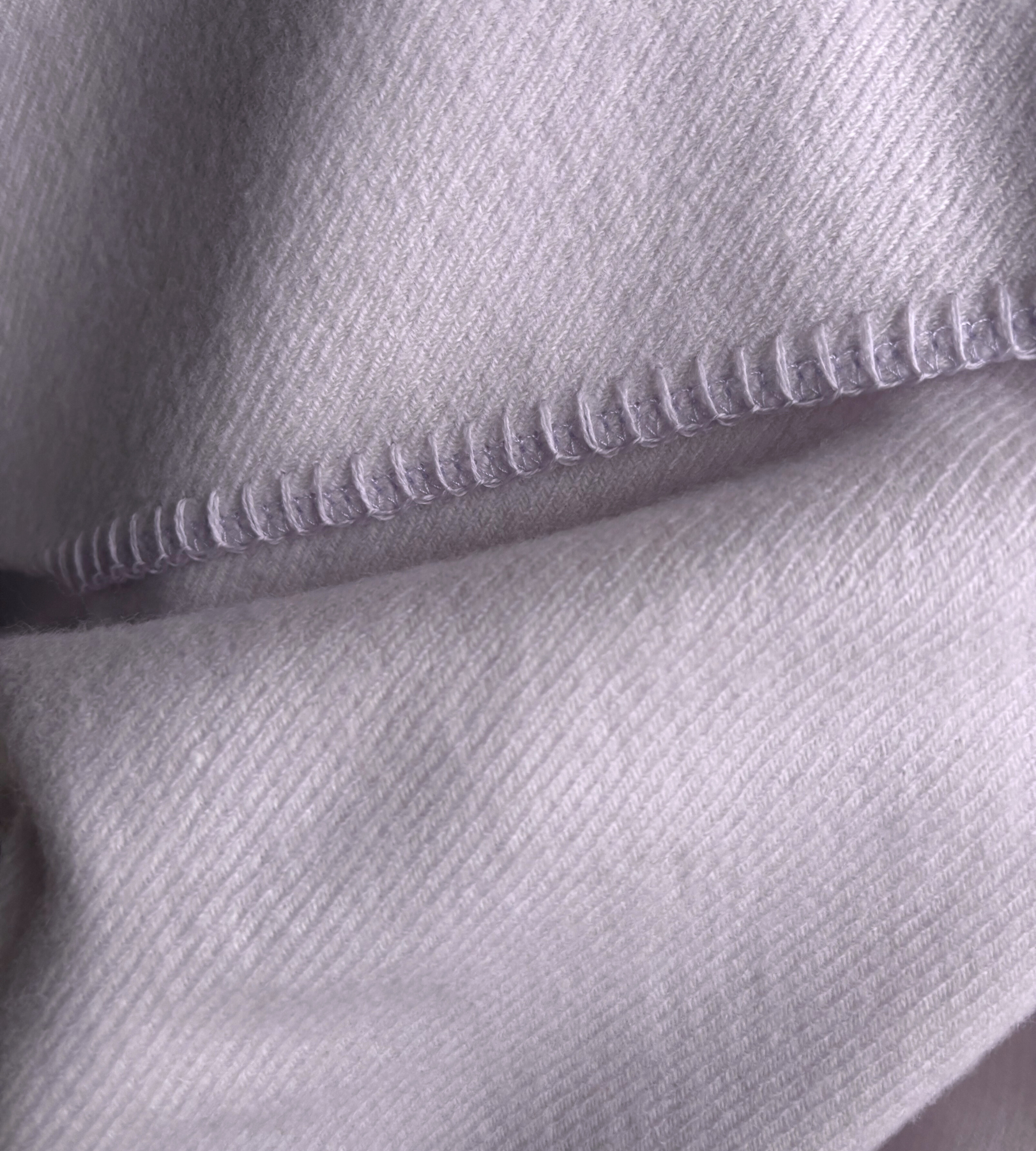 Merino wollen wieg- en omslagdeken - lavendel lila